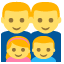 👨👨👧👦