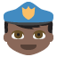 👮🏿